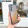 KEYSION Fashion Laser Gradient Colorful Phone Case for Samsung A53 5G A52S 5G TPU+PC Shockproof Back Cover for Galaxy A13 4G 5G