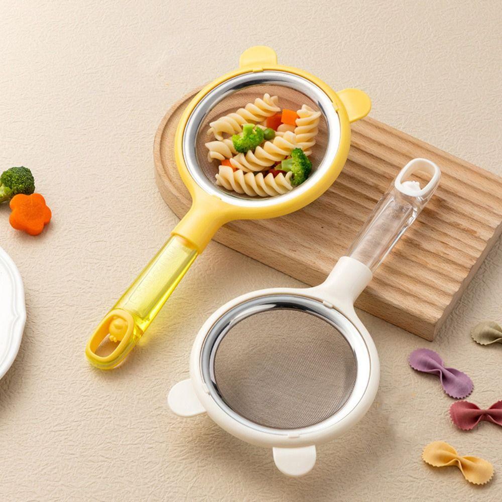 Anti-scalding Filter Screen Reusable Flour Sieve Multi-Purpose Juice Strainer  Home Cooking