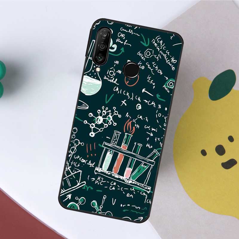 Biology and Chemistry For Huawei Nova 10 9 SE 11 Pro Y60 Y70 Y90 Y61 Y91 Y72 Y73 12i 11i 8i P20 P40 P30 Lite Case