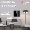 BSEED Zigbee Touch Switches 1Gang 2 Way Stair Switches Tuya Smart Glass Switches Google Smart Life Alexa Voice Control 2Pack