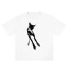 Summer Unisexs TShirt Fashion Tops Tees Unisex Casual Cotton Clothing Short Sleeve Streetwear Cats Print Graphic TShirt Punk