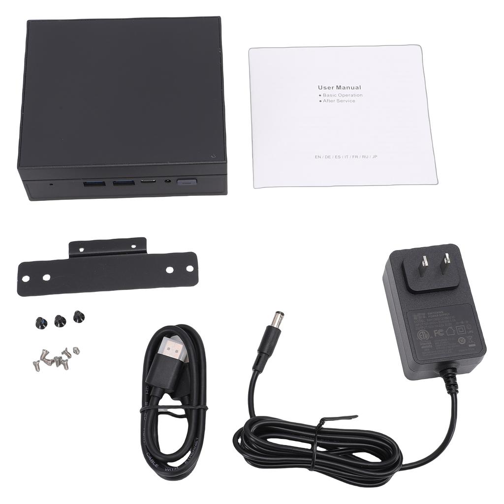 GX59 Mini PC Desktop Computer for Intel Celeron N5095 Processor 4 Core 2.9GHz with Triple Display Type C WiFi 5
