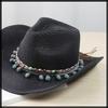 White Fang CZ357 Western Cowboyhatt Stilfull och Cool för Män och Kvinnor (Grön) Hatt, Hatt,