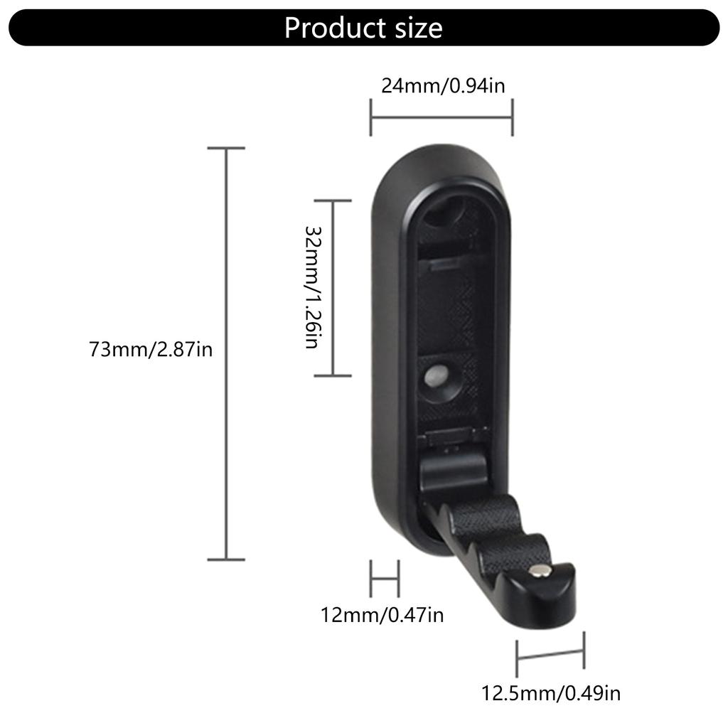 Pack of 2 Foldable Coat Hooks for Hanging Towels Hats Backpacks Heavy Duty Wall Mount Clothes Hanger Bathroom Supplies