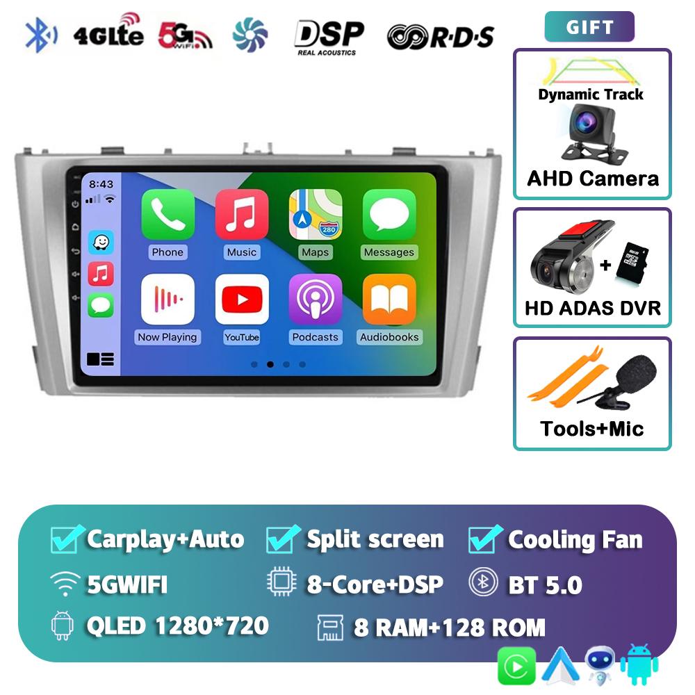 Android 14 Carplay Auto Radio Auto Pentru Toyota Avensis T27 2009 2010 2011 2012-2015 Navigație GPS Player Multimedia DSP Stereo 4G