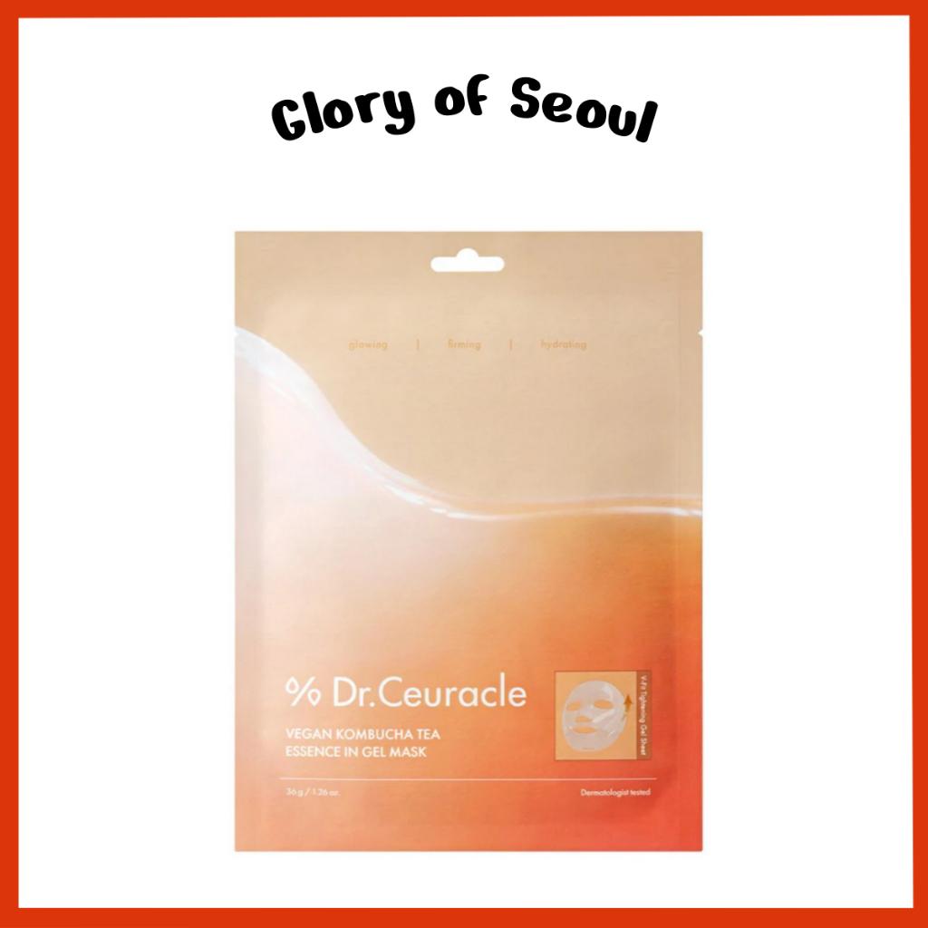 [NEW] DR.CEURACLE Vegan Kombucha Tea Essence In Gel Mask 1Sheet 36g