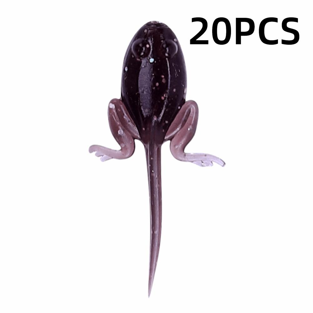 Frog Cub Design Bionic Tadpole Fishing Lures With Hooks Tadpole Shaped Lures  Fly Fishing S
