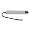 Type C Hub 8 In 1 4K HD Multimedia Interface USB 3.0 100Mbps RJ45 87W PD Multiport Adapter with