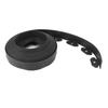 Landscape Edging Kit PE L Shaped Easy Deformation No Dig Landscape Edging Kit for Landscaping Black