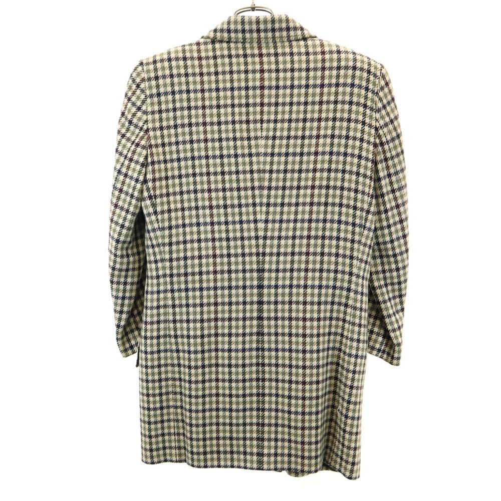 GUCCI 80s 90s Made in Italy Wool Blend Old Check Pattern Jacket Women Used