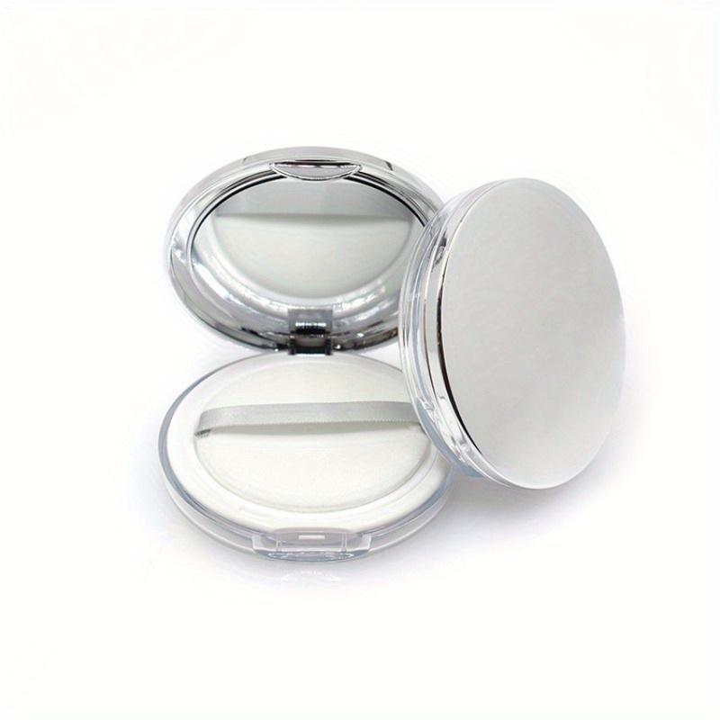 Mini Travel Compact Makeup Container, 0.18oz Small Powder Container With Flip Lid, Non-Spill And Leak-Proof