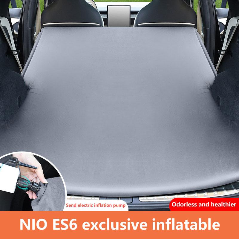 Car Travel Bed For NIO ES6 Inflatable Air Mattress Self-driving Tour Bed Outdoor Car Camping Accessories Trunk Sleeping Mat