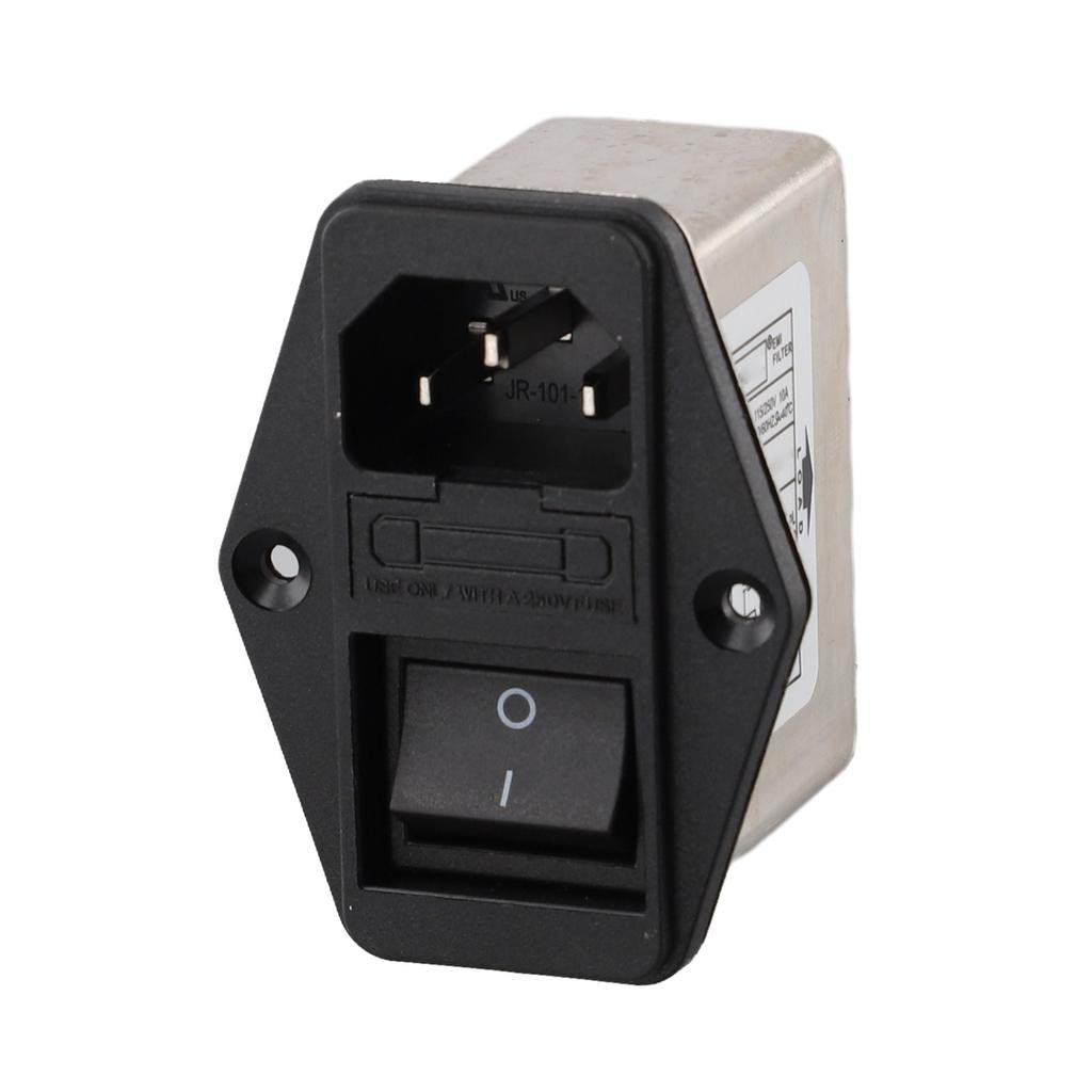 IEC AC Input Power Outlet Module with For EMI Filter for Test Equipment