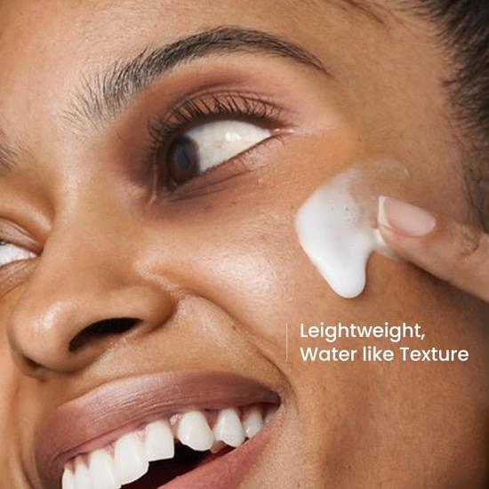 Hyphen 1% Hyaluronic Ultra Light Water Sunscreen SPF 50 PA ++++ | Broad Spectrum  | No White Cast | 5% Antioxidants Niacinamide Vitamin E | 50ml