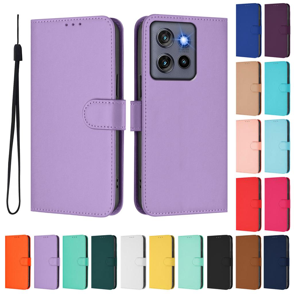 Stand Flip Wallet Phone Case For Motorola Moto G85 G75 G55 G45 G35 G15 Power G05 Leather Protect Back Cover G85 Shell Funda