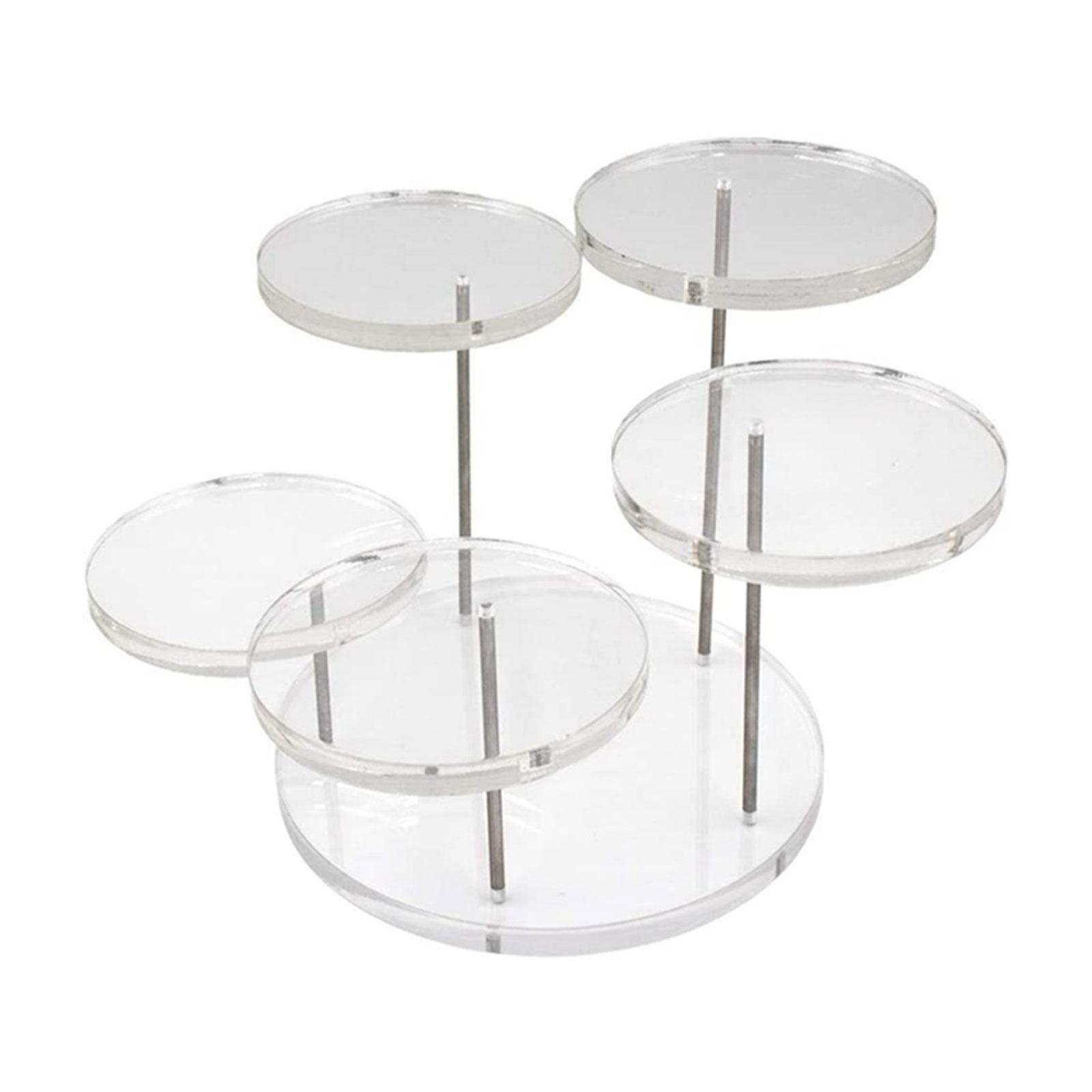 Transparent/Black Acrylic Storage Rack Versatile Acrylic Display Rack Durable Holder for Jewelry Lovers and Exhibitors 1 чистый