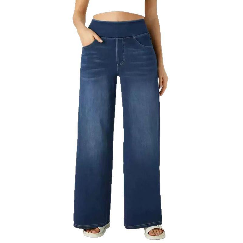 Women's Slimming Long Jeans - Popular European and American Style