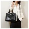 Stylish Women's Tote Bag, Retro Crocodile Pattern Handbag Shoulder Bag, Suitable for Shopping, Dating, Outings, Work Commuting