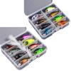 8 buc. Momeală Plastică Artificială Tip Minnow Topwater Wobbler Artificial Crankbait Momeală Dură Accesoriu Pescuit
