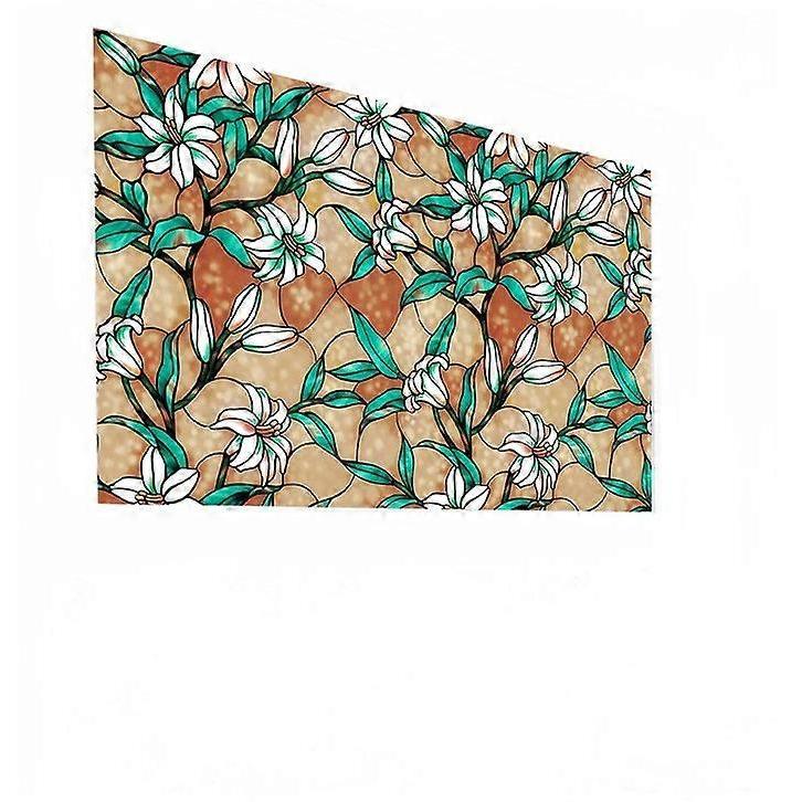 Decorative window film anti-collision window stickers door and window static stickers suitable for kitchen dining room bedroom