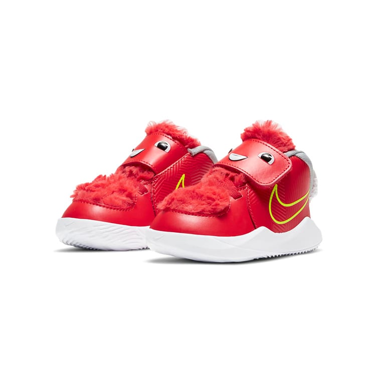 Nike Kids Team Hustle D9 Lil "Fast N Furry - Chile Red" Sneakers CT4066-600