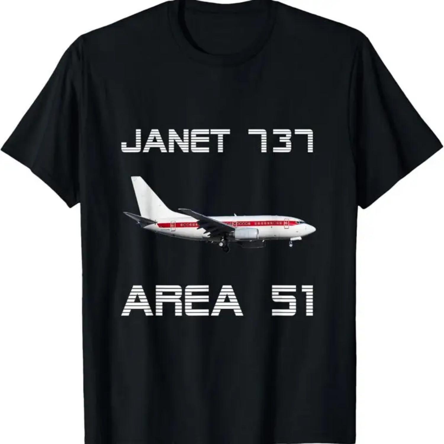 Area 51 Janet 737 T Shirt S