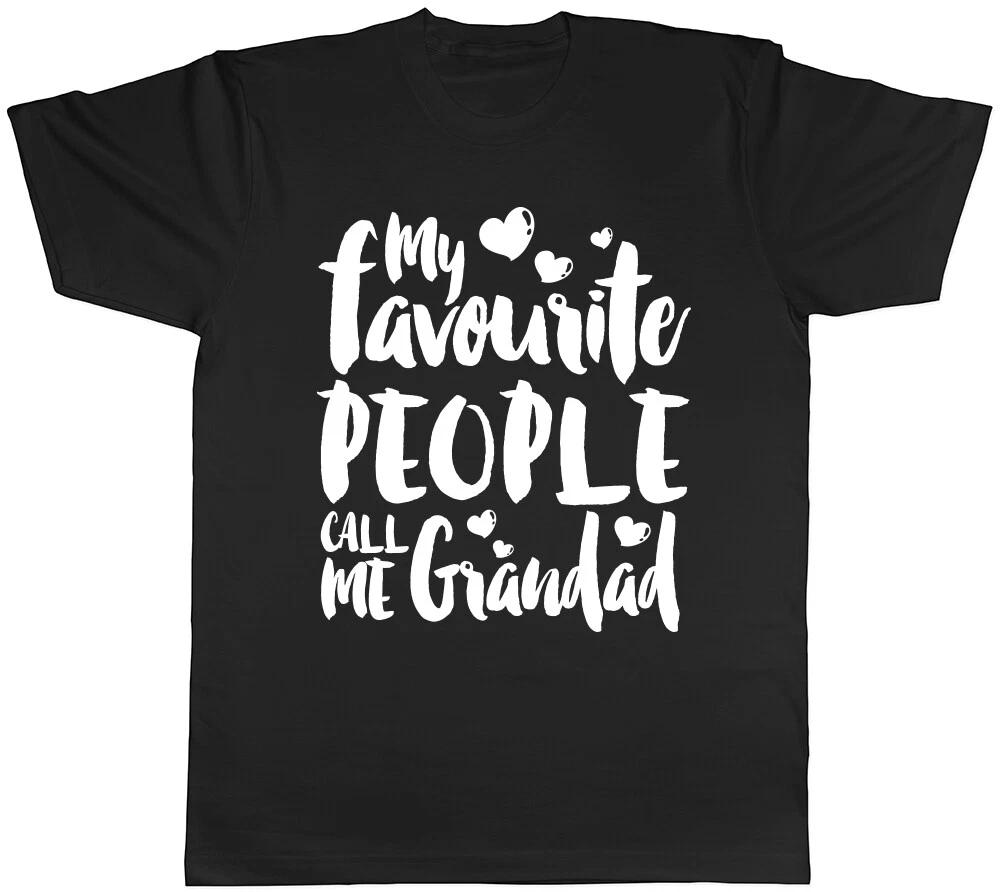 My Favourite People Call me Grandad Mens T-Shirt Tee L
