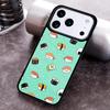 Kawaii Sushi Crowd Phone Case for iPhone 17 16 15 Pro Max Air 14 13 12 11 Plus Shockproof Cover