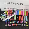 Eco-Friendly Mini Yoga Accessories Soft Rubber Keychain Pendant for Trendy Bags Souvenir