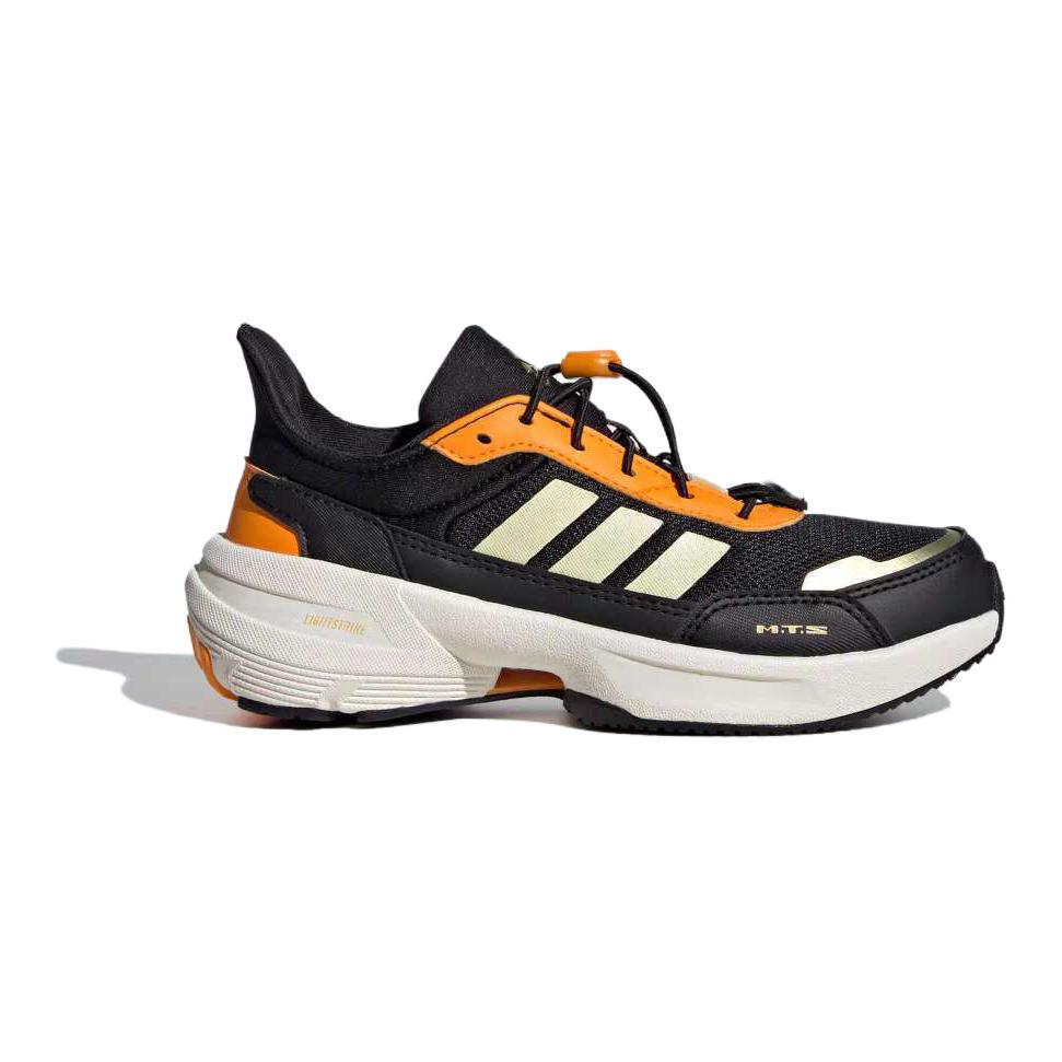 Adidas Mts Comfortable Versatile Casual Non-Slip Wear-Resistant Low-Top Kids Running Shoes Kids Running Shoes Black Yellow JQ2989
