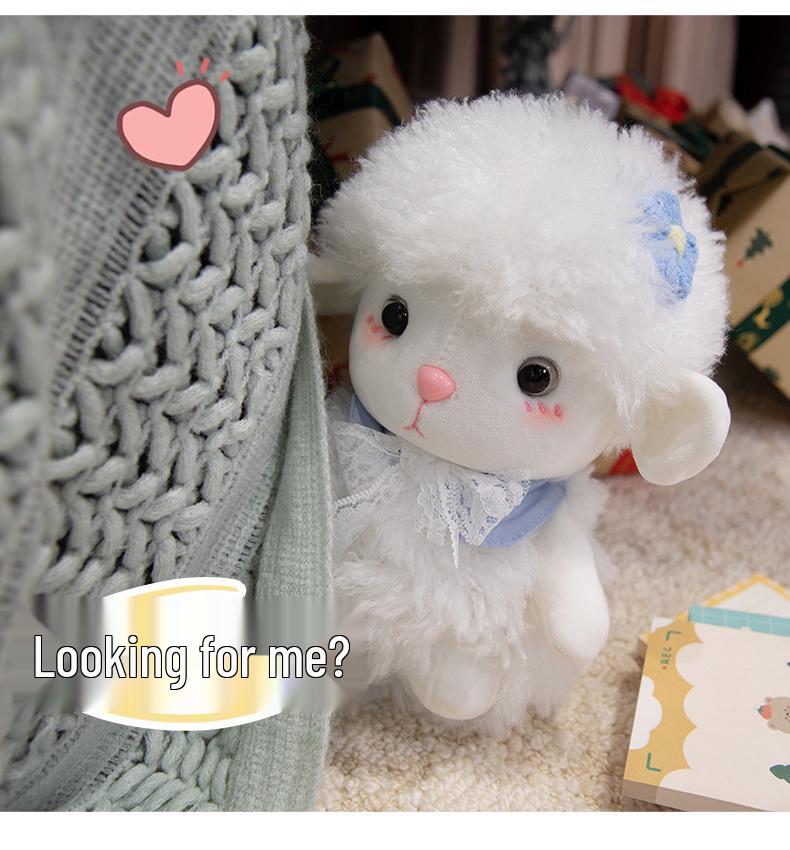 Cute Little Lamb Plush Toy - Comfort Doll for Kids & Birthday Gift for Girls