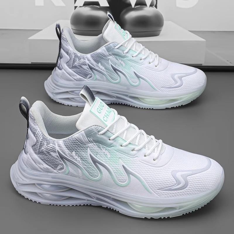 Domestic Products Joint Summer New Air Cushion Shock Absorption Large Size Casual Height Increase Running Shoes