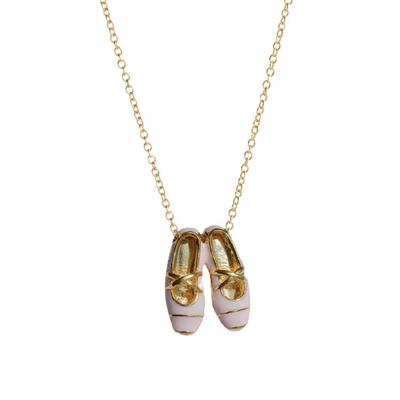 Vielseitiger rosa Ballettschuhschmuck, geeignet für Abendveranstaltungen, Freizeitkleidung und als Geschenk