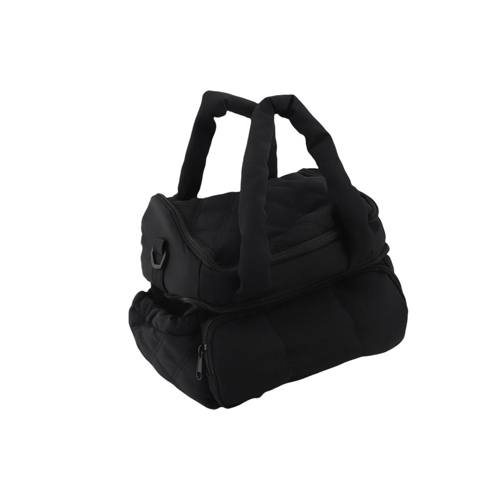 Double Deck Insulated Lunch Box Quilted Lkproof Reusable Large Lunch Cool  For Work Picnic Travel Ml Prep