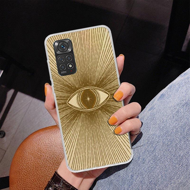 Sacred Eye of Horus Egypt Fresco Phone Case For Xiaomi Redmi Note 15 14 13 12S 12 11 Pro Plus 14S 11S 11E 10 10S 11T 5G Personal