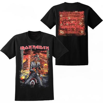 Iron Maiden The June 11 Chicago Massacre 2008 Event Unisex T-Shirt