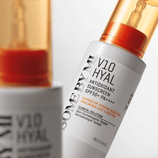 SOME BY MI V10 Hyal Antioxidant Sunscreen SPF 50+ PA++++ 40g