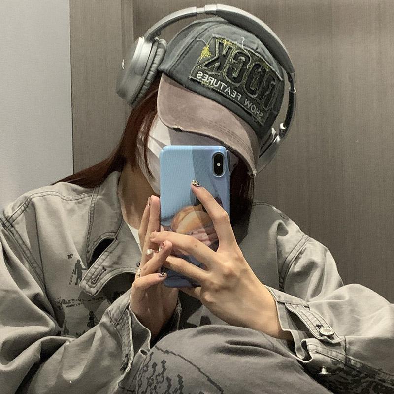 Letter Embroidery Washed Cotton Spring Summer Baseball Cap Men Women Outdoor Sports Snapback Sun Hat Hip Hop Dad Trucker Caps