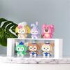 Lele Bruder Kompatibles Erdbeerbär Cartoon Niedliches Mini Baustein Set Für Mädchen 100-200 Teile