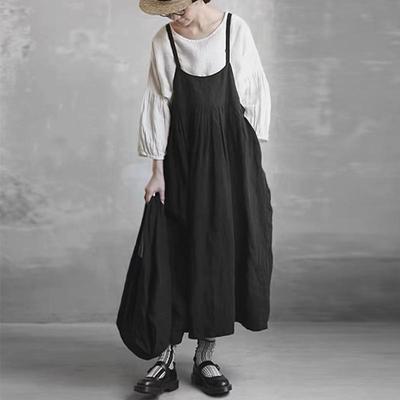 Robes japonaises polyvalentes à bretelles pour femmes, été, taille haute, bretelles superposées, robes japonaises Mori