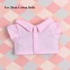 Fashion Style Doll Clothes Toys Accessories Mini Clothes Doll T-shirt  15/20cm Cotton Stuffed Dolls