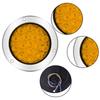 Biqing Round Trailer Tail 16 LED Truck Rear Brake Turn Signal Indicator Waterproof Stop Light High Electronic Light 24V Car Tractor Truck Tail Lamp