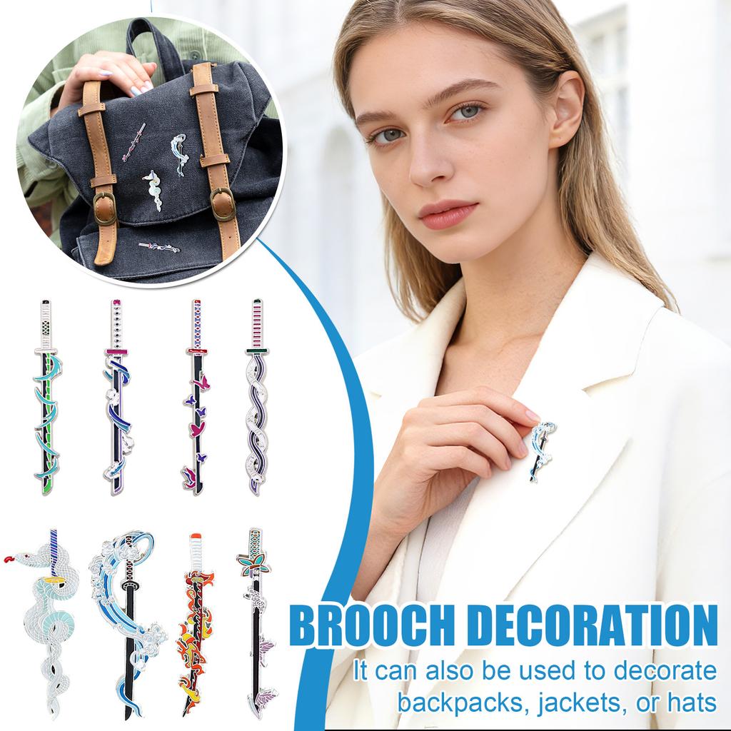 Anime Figures, Swords, Brooches, Badges, Clothing, Accessories And Gifts