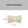 Car Seat Suede Memory Cotton Neck Pillow Headrest For Volvo Xc60 Xc90 V40 V60 S60 V50 V90 S80 C40 XC40 V70 XC70 C30 C70 Rdesign