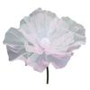 Hollow Design Artificial Flower 50cm Big Simulation Flower Silk Mesh Flower  Wedding Decoration