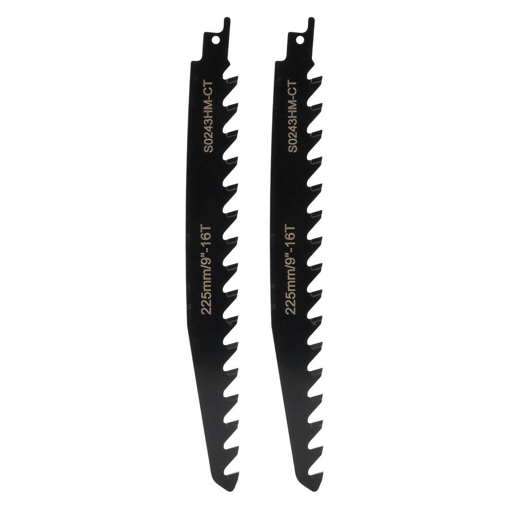 2PCS Reciprocating Saw Blades Cemented Carbide High Accuracy Pruning Reciprocating Saw Blades for