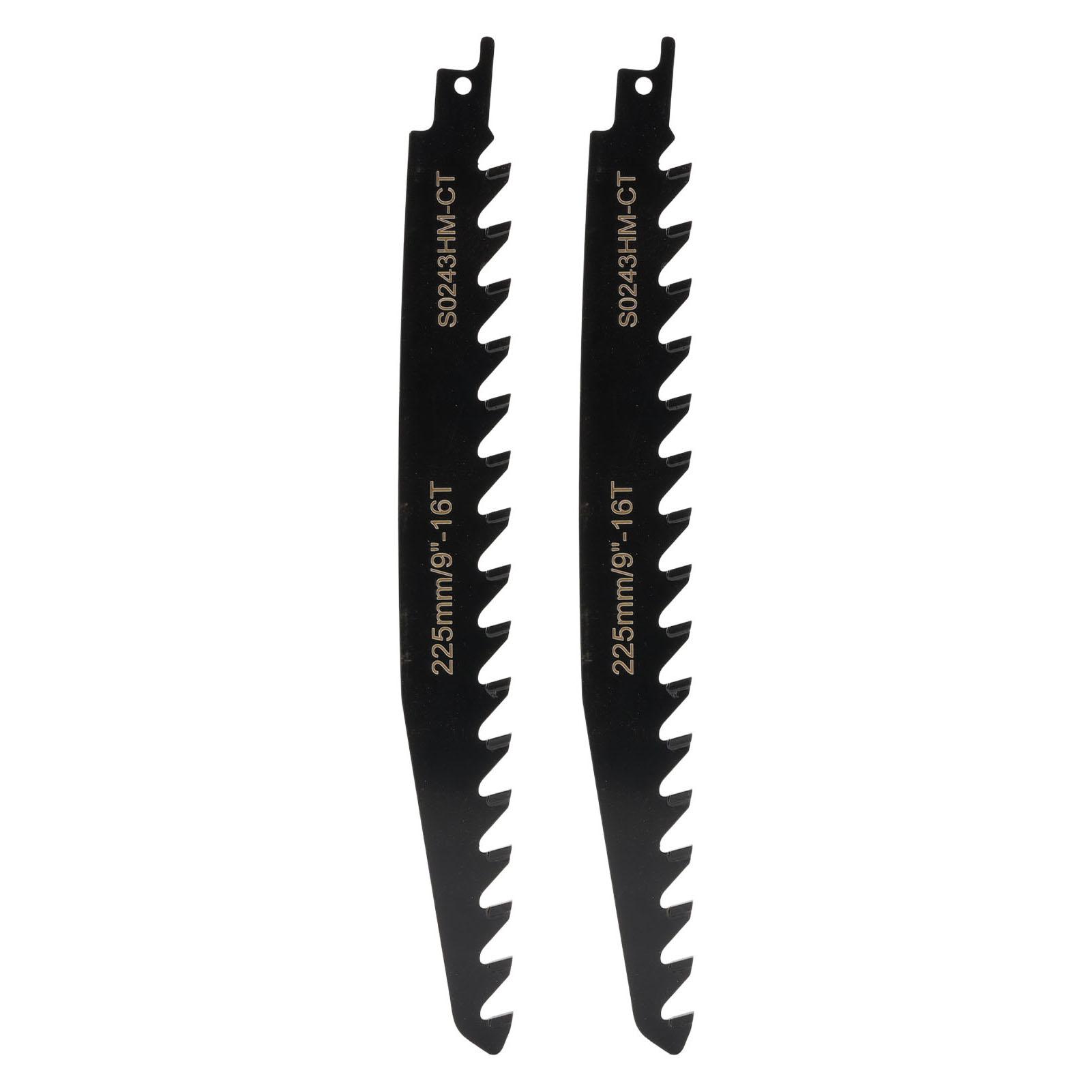 

2 шт. Сабельные пильные полотна Твердосплавные Высокоточные Обрезные Сабельные пильные полотна для
