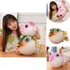 Cute Dolphin Plush Toy For Kids Funny Stuffed Animal Soft And Huggable Available In Green And Pink 26cm/0.13kg