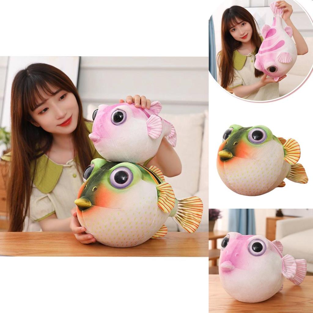 Cute Dolphin Plush Toy For Kids Funny Stuffed Animal Soft And Huggable Available In Green And Pink 26cm/0.13kg