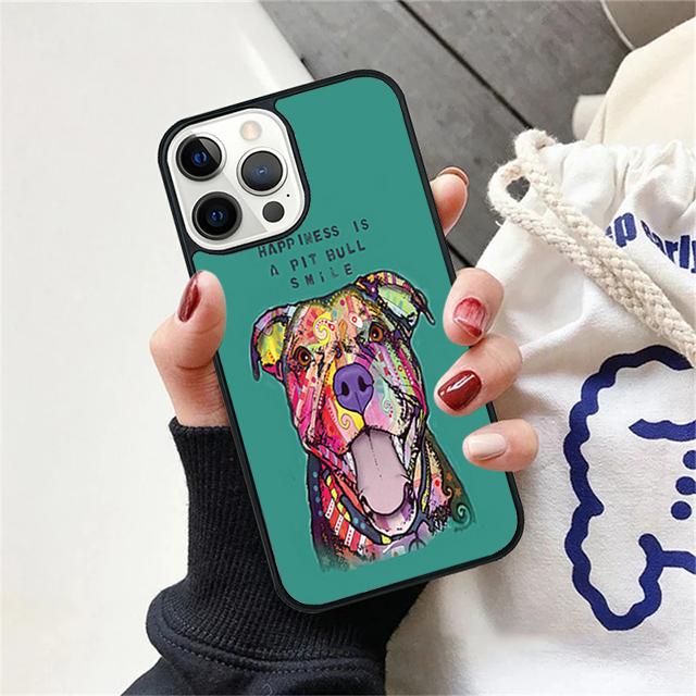 Pitbull Dog Coque Shell For iPhone 17 Air 15 16 14 13 12 Pro Max 11 Pro Max Plus Phone Case Cover